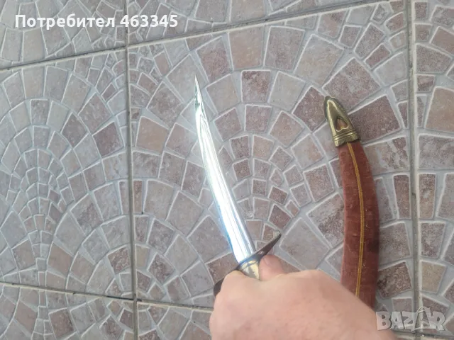 Сабя, палаш, ятаган каракулак, нож, снимка 7 - Антикварни и старинни предмети - 48381656