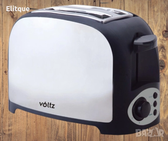 Тостер за хляб Voltz V51440D, 750W, 2 филийки, снимка 5 - Друга електроника - 52889139