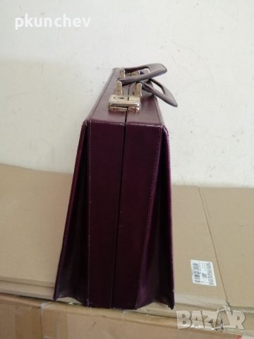 Немска кожена чанта за документи , снимка 6 - Чанти - 41314086