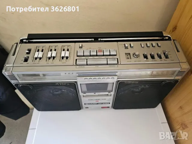 Продавам Касетофон( SHARP GF-9494 22W JAPAN ) , снимка 3 - Радиокасетофони, транзистори - 47462404