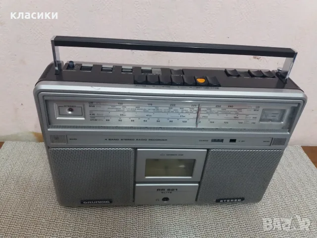 Радиокасетофон Grundig rr 621, снимка 4 - Радиокасетофони, транзистори - 55967715