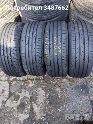 195 50 15 KUMHO 4броя летни дот 2021г 