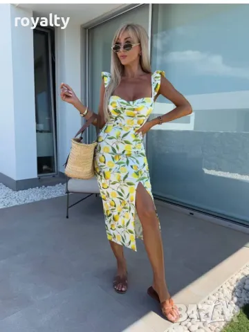 Дамски елегантни рокли Различни цветове , снимка 12 - Рокли - 49842843