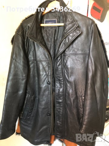 мъжко кожено яке, снимка 1