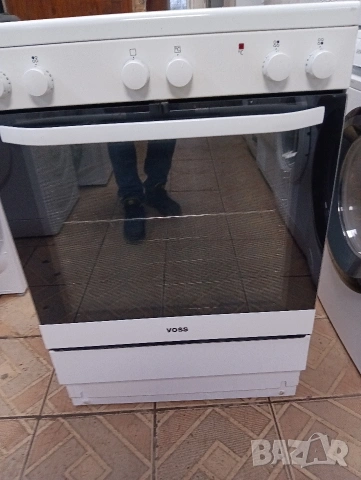 Свободно стояща печка с керамичен плот Voss с две години гаранция!, снимка 10 - Печки, фурни - 53570954
