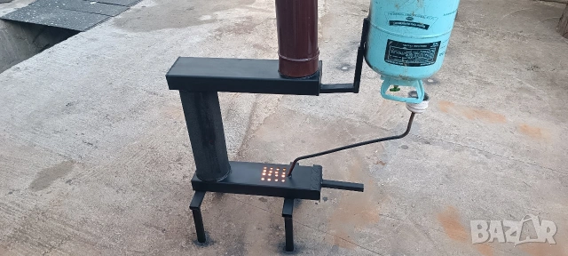 печка на изгоряло масло, снимка 2 - Отоплителни печки - 52891662