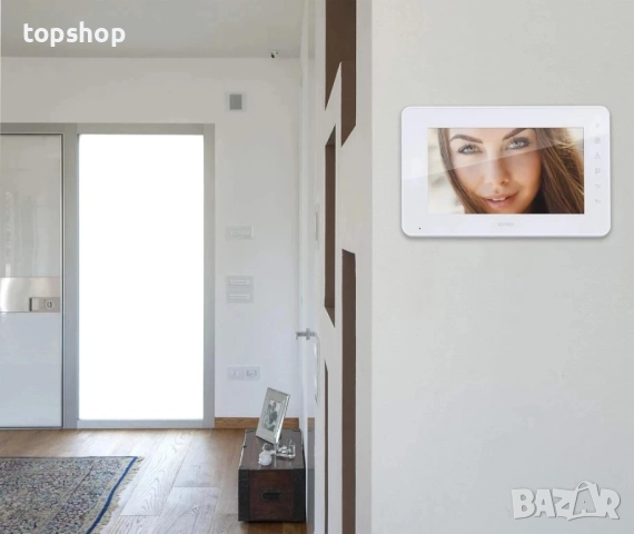 Видеодомофон VIMAR - комплект домофон от ELVOX - Италия с 2 камери и един екран, снимка 2 - Аналогови камери - 51615234