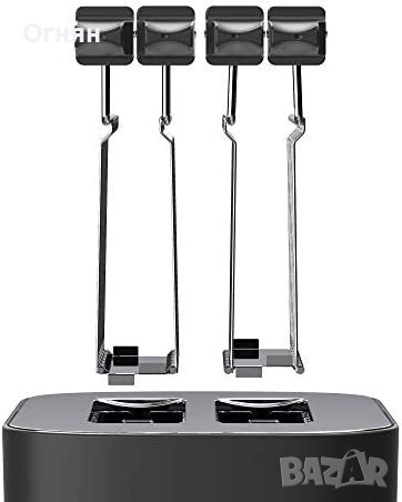 Тостер Maxi с две много големи гнезда и отварящи се щипк, снимка 6 - Тостери - 38789306