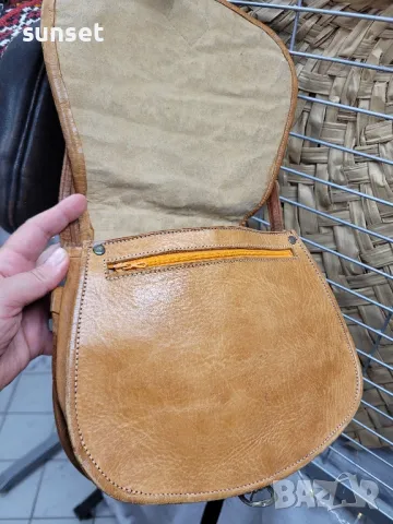 бродиран  голям сак+ чанта ЕСТЕСТВЕНА КОЖА , снимка 8 - Чанти - 50034682