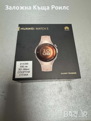 Huawei Watch 5 /model: SOC-AL00/ 42 mm, снимка 4 - Смарт гривни - 51631231