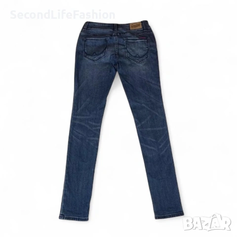 Дамски дънки Superdry Standard Super Skinny размер W30 L32 сини, снимка 2 - Дънки - 53107404