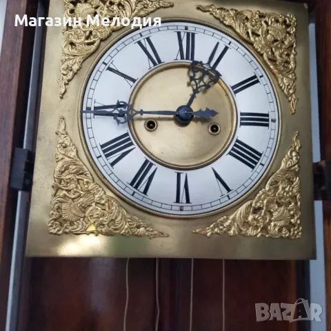 Немски античен стенен часовник с топузи Gustav Becker от 1890г. Напълно автентичен, много рядък часо, снимка 10 - Стенни часовници - 49369281