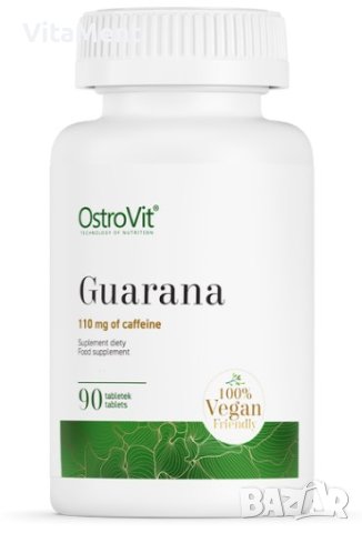 OstroVit Guarana 90 табл., снимка 1 - Хранителни добавки - 42471704