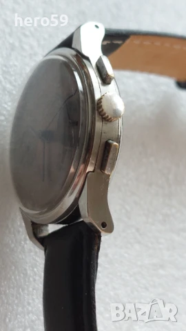 Мъжки колекционен часовник хронограф-Таванес 1940г./Tavannes chronograph watch/, снимка 5 - Мъжки - 50526314