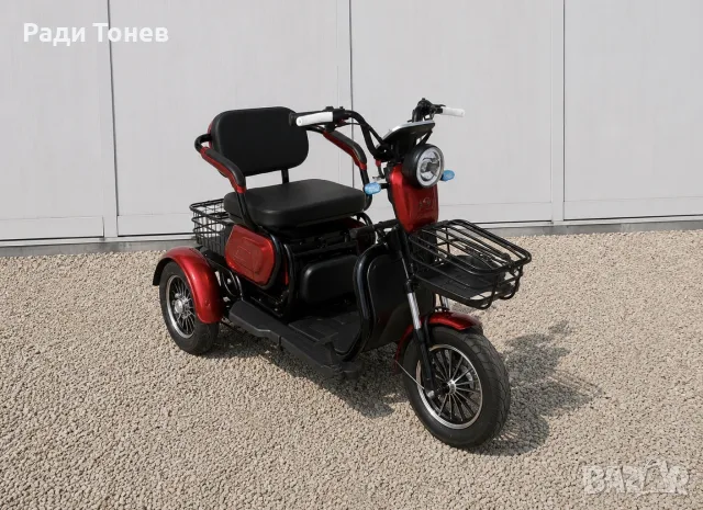 🛵Електрическа Триколка 🔌, снимка 3 - Мотоциклети и мототехника - 55827498