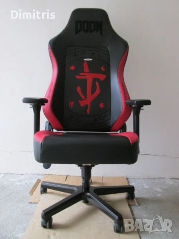 Геймърски стол Noblechairs Hero DOOM Edition , снимка 2 - Столове - 48942636