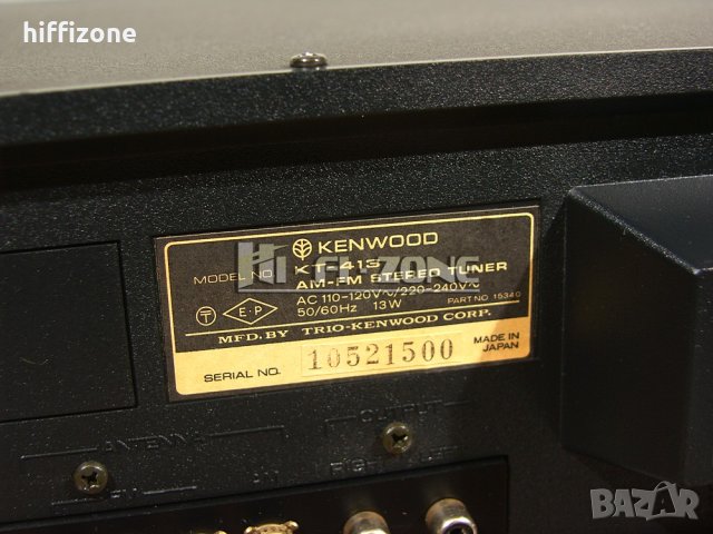 ТУНЕР   Kenwood kt-413 /1 , снимка 8 - Ресийвъри, усилватели, смесителни пултове - 40434859