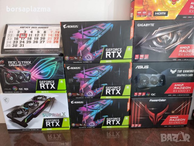 Чисто нова Видео карта MSI GeForce RTX 3060 Ti 8GB GAMING X TRIO, снимка 2 - Видеокарти - 33852236