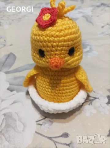 амигоруми Великденско пате, снимка 3 - Други - 49849224