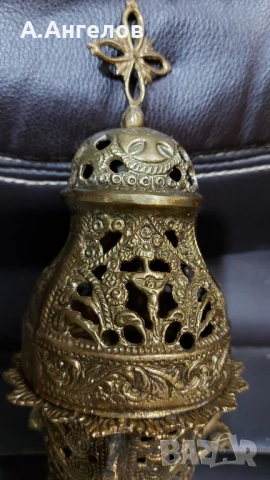 КАДИЛНИЦА , снимка 4 - Антикварни и старинни предмети - 51046495
