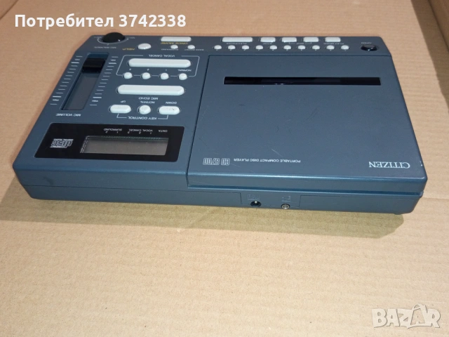 Дискмен, плейър Citizen CD8700, снимка 3 - Други - 53713602