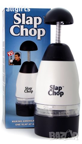 Кухненски чопър за зеленчуци Slap Chop, снимка 2 - Аксесоари за кухня - 41453509