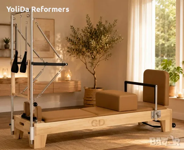  💯💯 Бутикови Пилатес Реформъри от YoliDa Reformers 💯💯💯 , снимка 9 - Фитнес уреди - 53049315