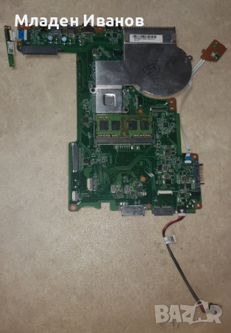 Дънна платка с процесор - DAOBLKMB6E0 Rev:E SR1SJ Intel Mob Cel N2815  Toshiba Satellite C55-B1077 , снимка 3 - Части за лаптопи - 36293419