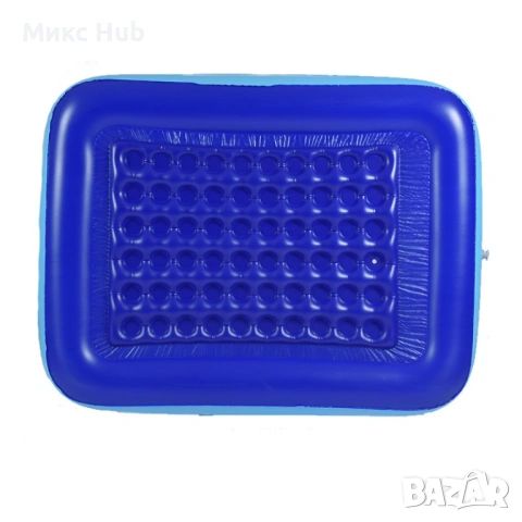 Детски надуваем басейн / удебелен 105 х 80 см / 30 см дълбочина, снимка 3 - Басейни и аксесоари - 53753177