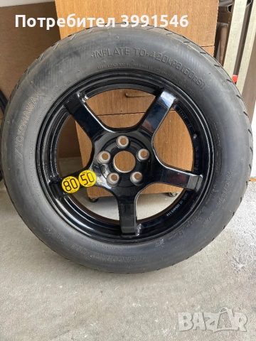 Продава оригинална алуминиева резервна гума ( Патерица) за Toyota Rav4