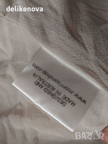 MARISSON. Australia. Size S-M Дизайнерска рокля-туника 100% коприна, снимка 6 - Рокли - 41204895