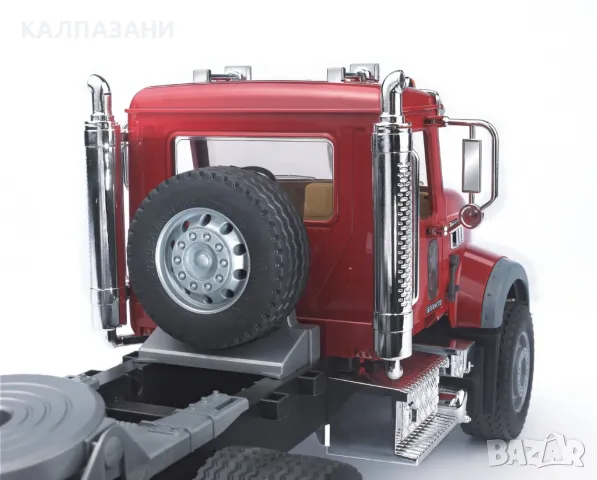 BRUDER Самосвал MACK 02813, снимка 4 - Коли, камиони, мотори, писти - 49125679