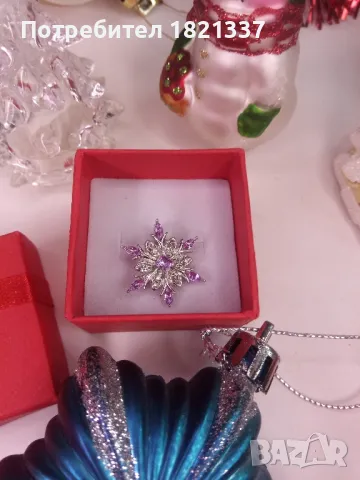 Колие с кристали 