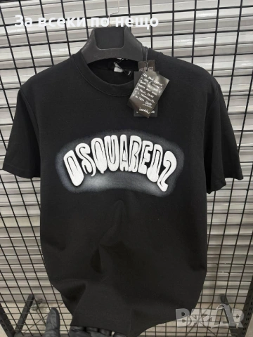 DSQUARED2 Мъжка Тениска👕Мъжка Блуза С Къс Ръкав - Налични Различни Цветове Код NGHSP48