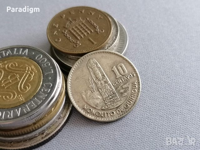 Монета - Гватемала - 10 центавос | 1969г., снимка 1 - Нумизматика и бонистика - 35771619