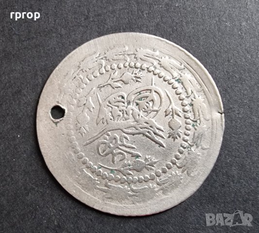 Сребърна монета . 1½ куруша . Османската империя, снимка 4 - Нумизматика и бонистика - 44338900