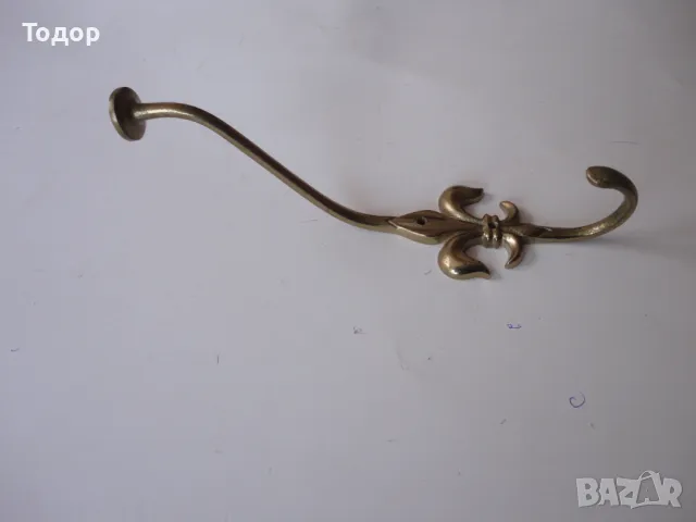 Страхотна немска бронзова закачалка 2, снимка 8 - Антикварни и старинни предмети - 49126599