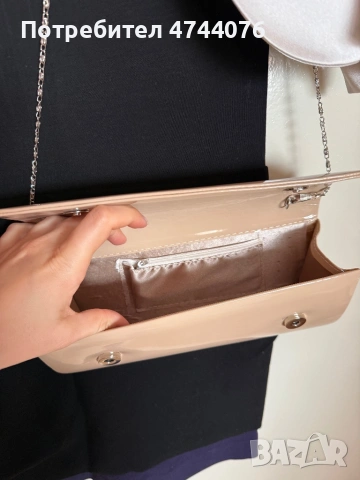 Лачена официална чанта, снимка 2 - Чанти - 53840491