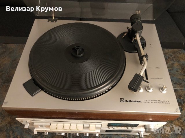 Грамофон Radiotehnika ЗП-101, снимка 1 - Радиокасетофони, транзистори - 42454542