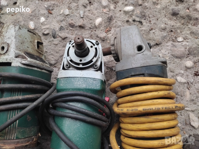 Употребявани 6 броя ъглошлайф и бормашина КРАФ И БОШ, снимка 3 - Други инструменти - 52468307