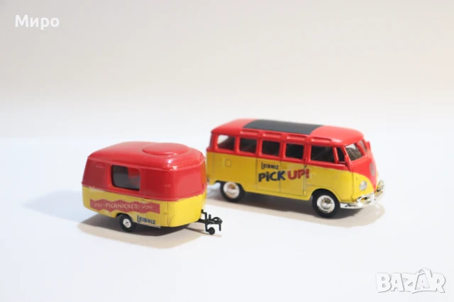 1/64 GRELL MODEL VW BUS КОЛИЧКА МОДЕЛ, снимка 4 - Колекции - 50667804