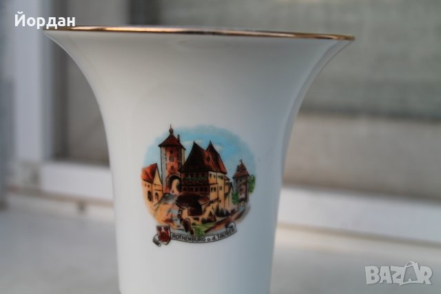 Немска порцеланова ваза ''Kaiser'', снимка 2 - Антикварни и старинни предмети - 39059127