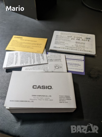 Casio G-Shock GST-W100G-1BER, снимка 8 - Мъжки - 44826943