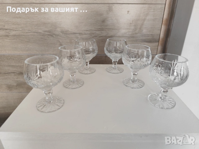 Кристални чаши луксозна серия с богата ръчна гравюра, снимка 2 - Чаши - 53487838