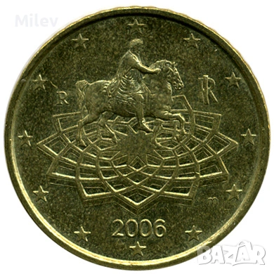 50 евро цента 2006 г. - Италия