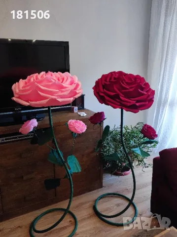 Голями цветя за декорация, снимка 18 - Изкуствени цветя - 28281796