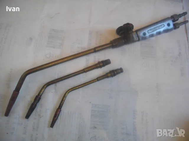 ОКСИЖЕННА ГАЗО-АЦЕТИЛЕНОВА ГОРЕЛКА КРАКРА ПЕРНИК БЪЛГАРСКА ПОЧТИ НОВА С 3 РАМЕНА И ДЮЗИ ОТЛИЧНА, снимка 2 - Други инструменти - 48414122