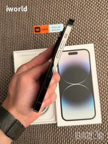 100% БАТЕРИЯ ❗️iPhone 14 Pro ❗️Лизинг от 19€/мес ❗️ Space Black 128Gb 📛 черен, снимка 6 - Apple iPhone - 56008009