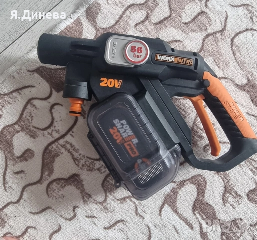 Акумулаторна водоструйка Powe Share pro 20v, снимка 6 - Други инструменти - 53249647