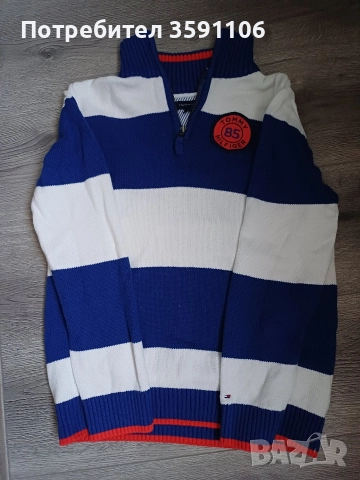 Пуловер Tommy Hilfiger 12-14г., снимка 2 - Детски пуловери и жилетки - 52940594